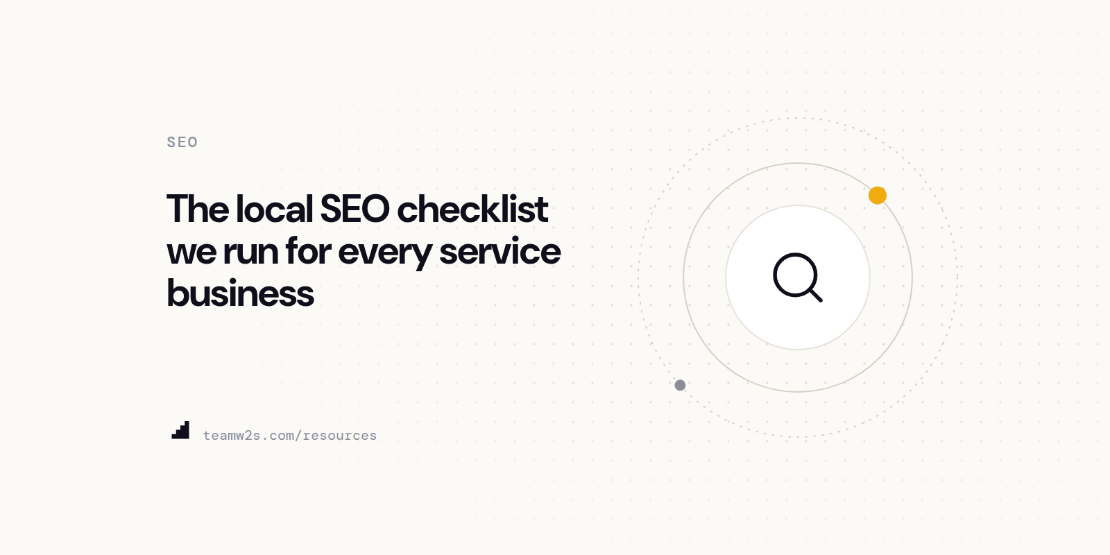 The local SEO checklist we run for every service business