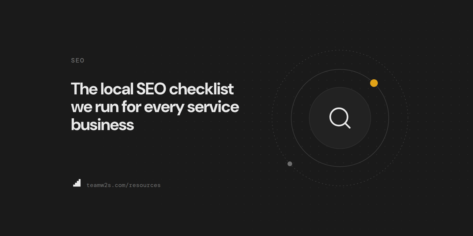 The local SEO checklist we run for every service business